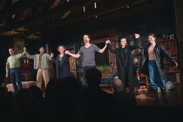 Dylan Baker, Kelvin Harrison Jr., Miriam Silverman, Hamish Linklater, Madeline Brewer Photo