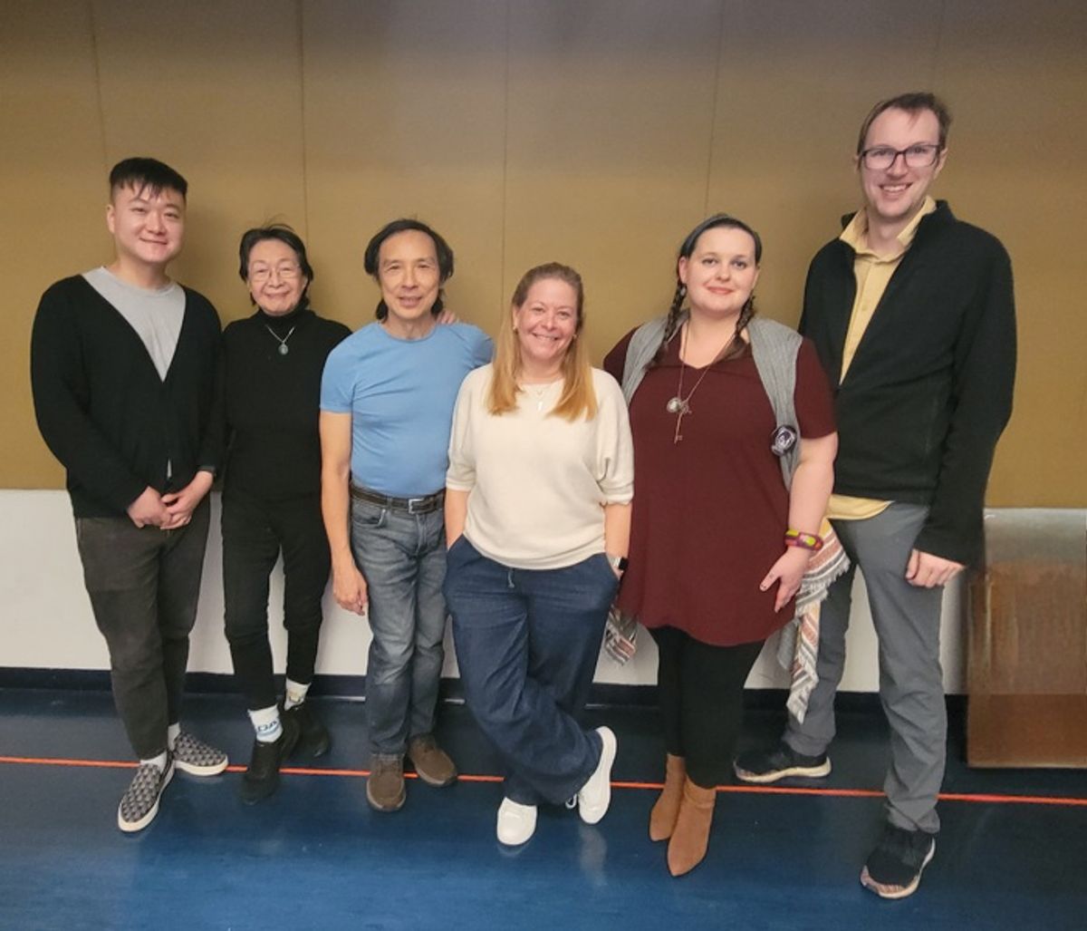 Chongren Fan, Tisa Chang, Richard Chang Laura Josepher, Kristine Schlachter,Cameron Fleck at 