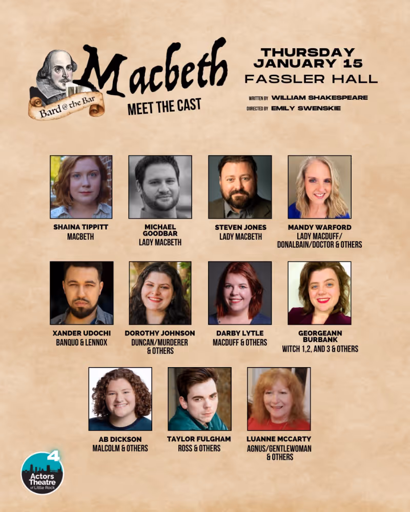 Review: BARD AT THE BAR - MACBETH at Actors Theatre Of Little Rock Image