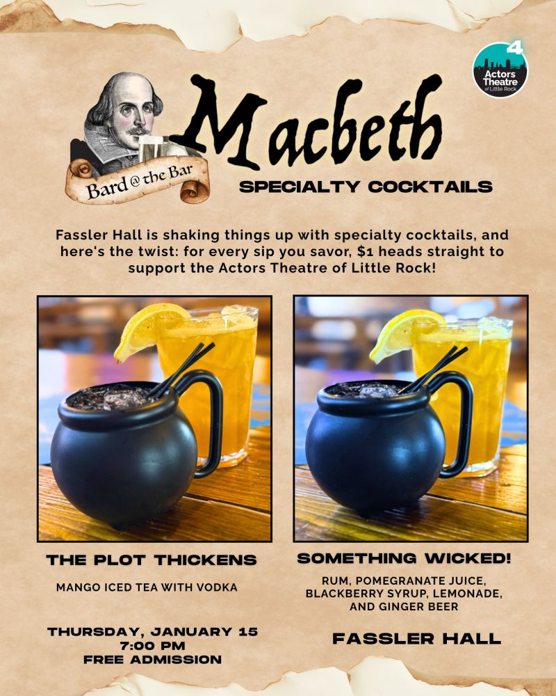 Review: BARD AT THE BAR - MACBETH at Actors Theatre Of Little Rock Image
