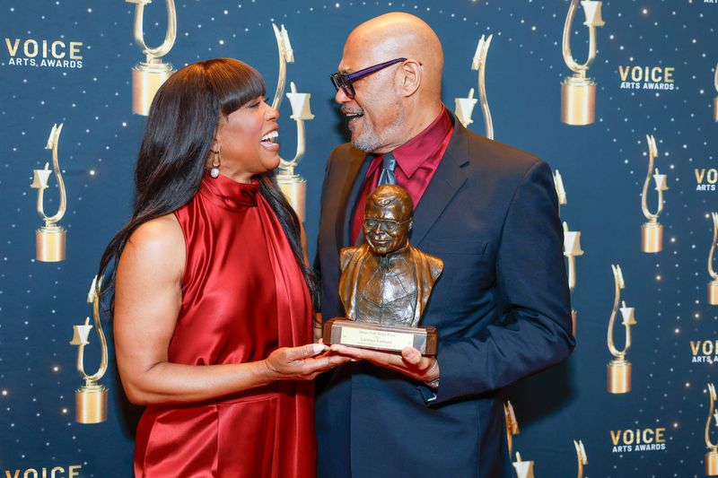 Photos: Angela Bassett Honors Laurence Fishburne, Winners Celebrated at 2026 Voice Arts Awards — photo 13 of 26