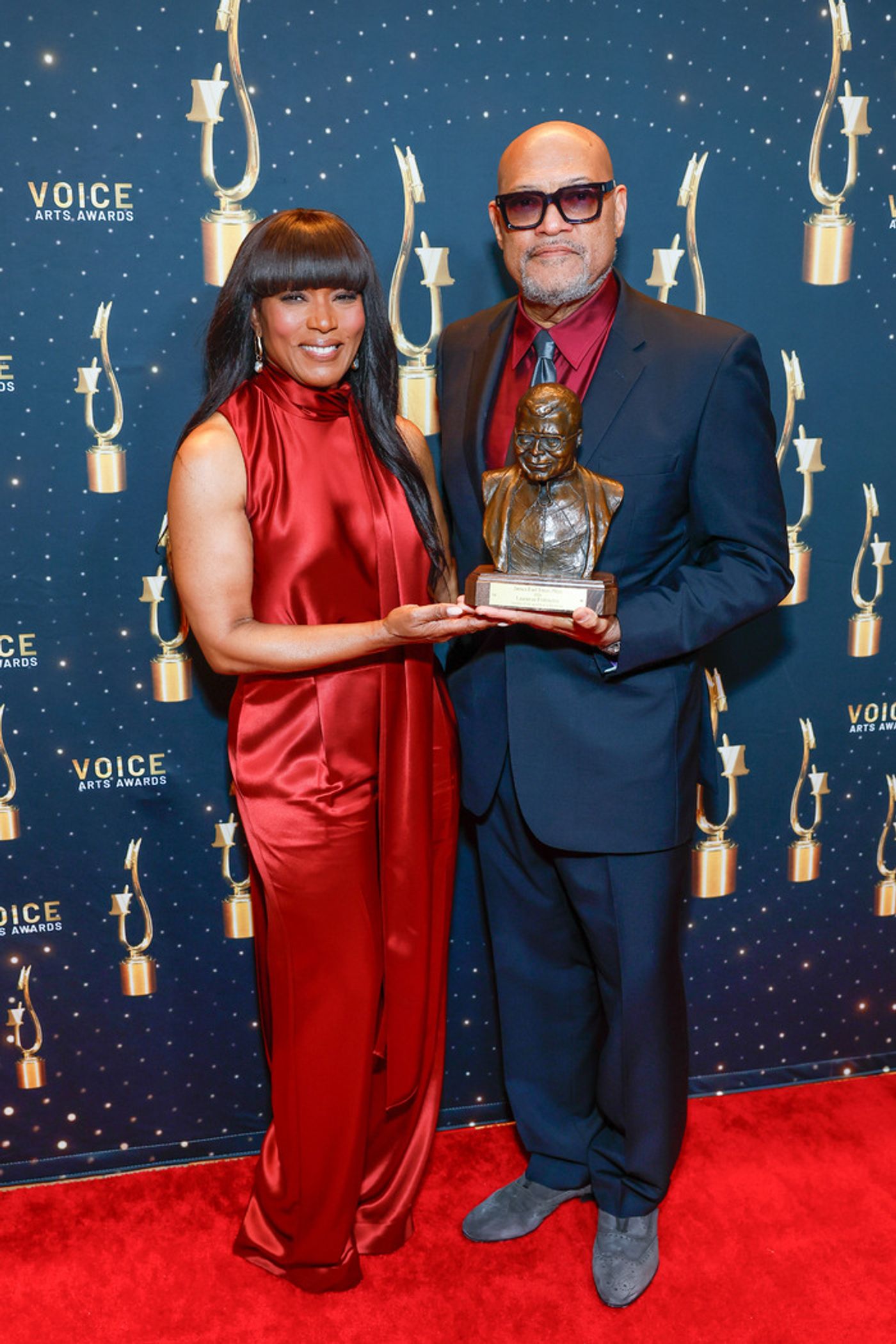 Photos: Angela Bassett Honors Laurence Fishburne, Winners Celebrated at 2026 Voice Arts Awards  Image