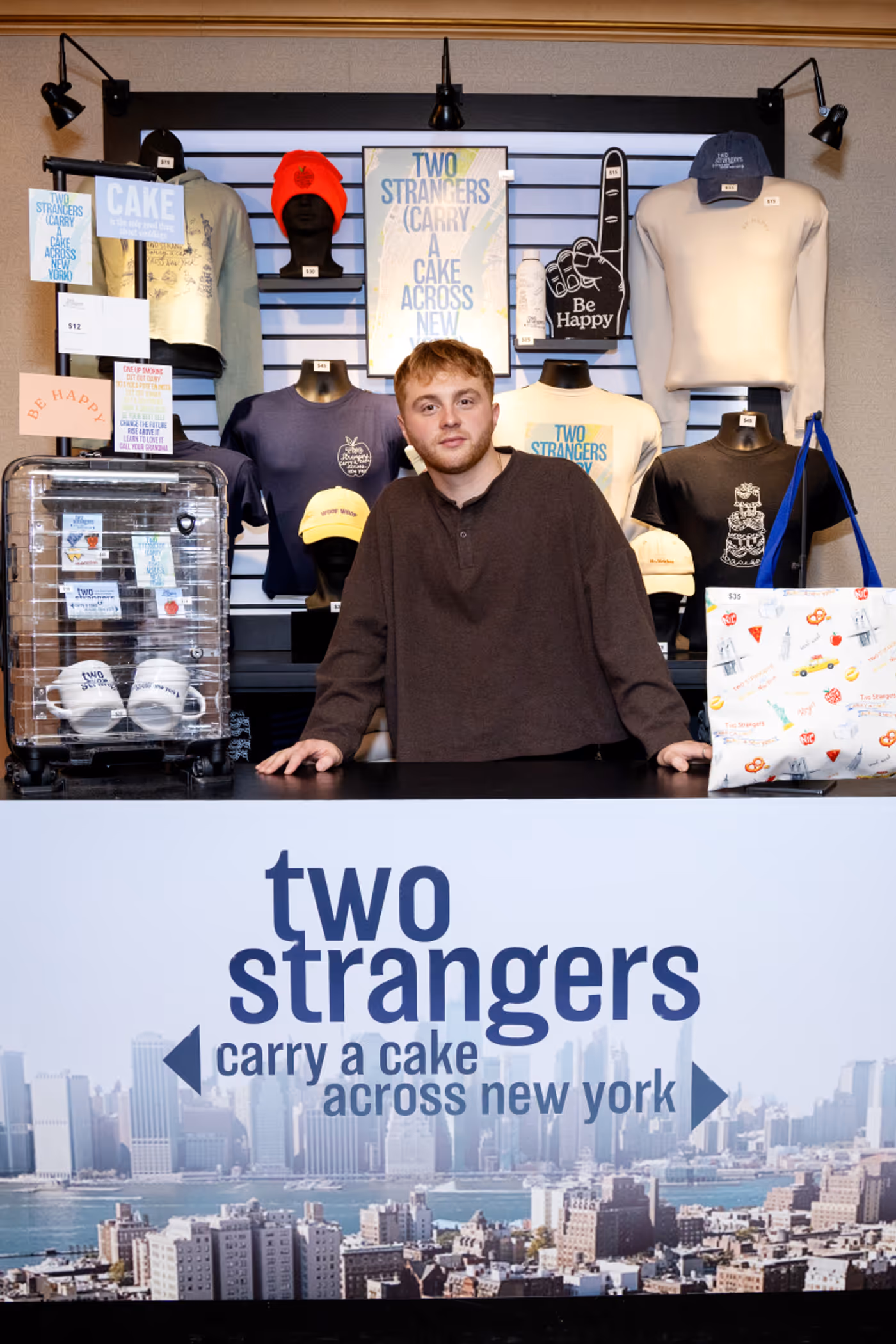 Debut of the Month: Sam Tutty in TWO STRANGERS (CARRY A CAKE ACROSS NEW YORK)  Image