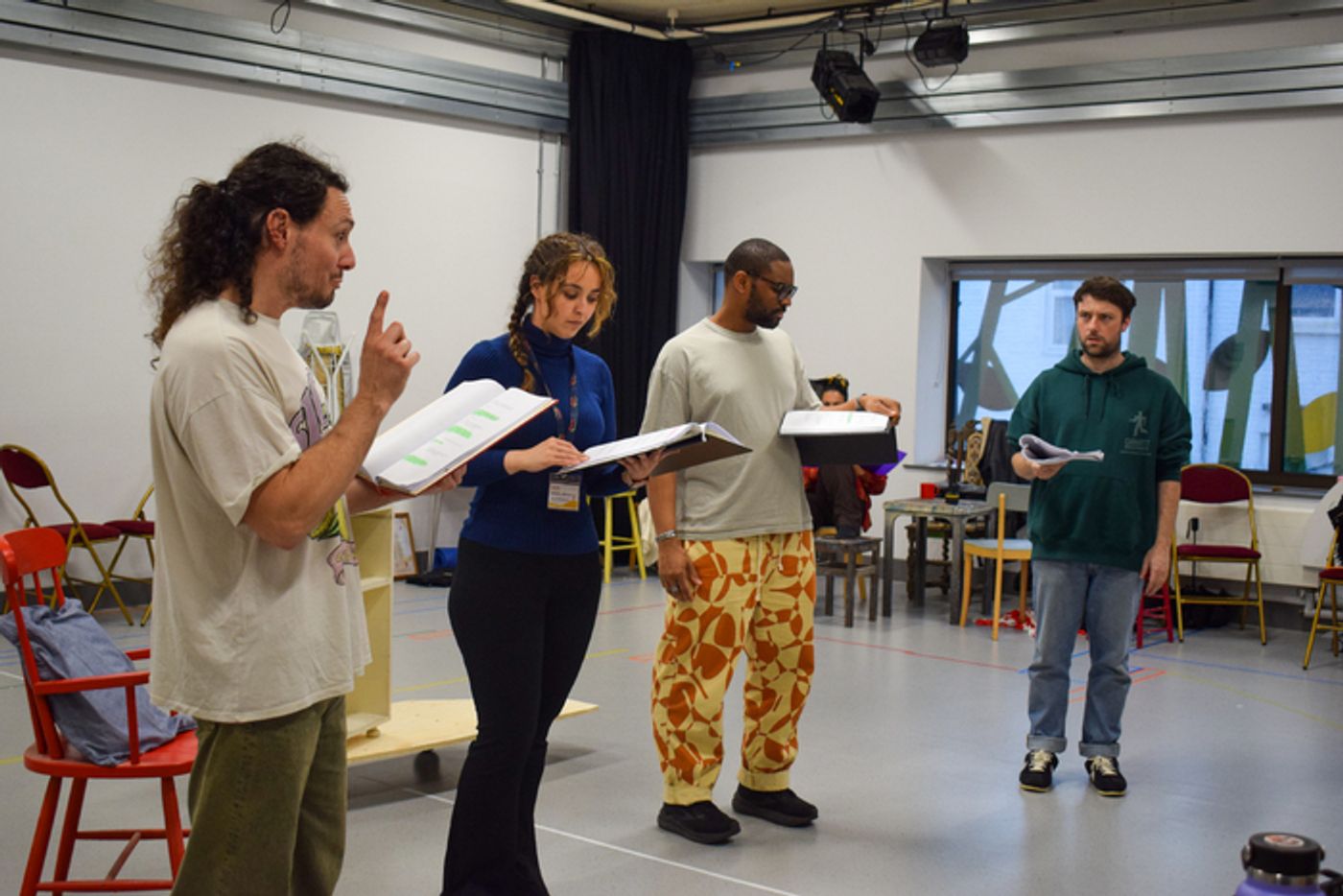Photos: WHO LET THE GODS OUT In Rehearsals at Polka Theatre  Image