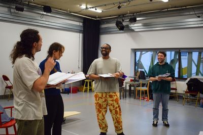 Jazz Evans, Nadia Wyn Abouayen, Stephan Boyce and Andy Owens  Photo