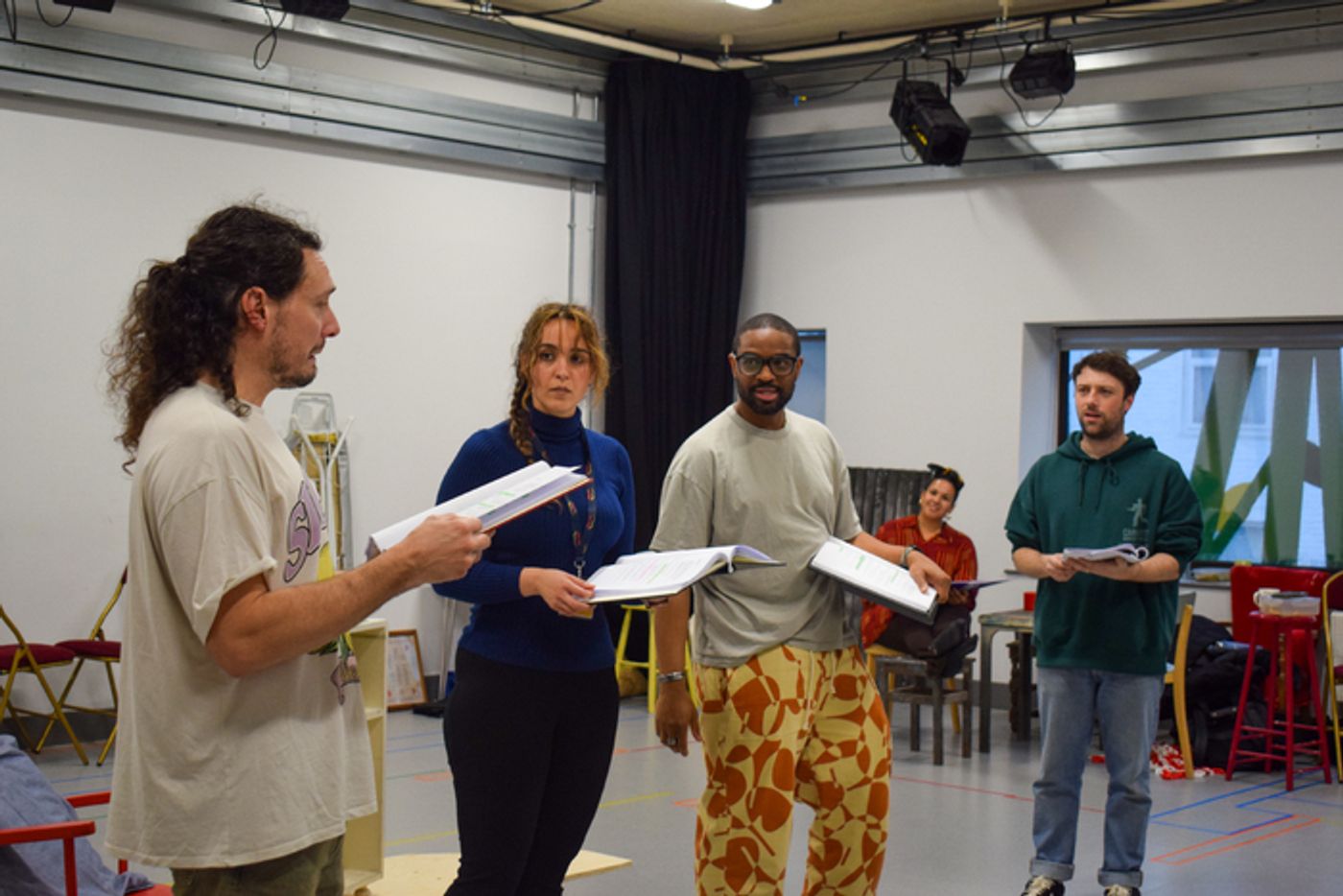Photos: WHO LET THE GODS OUT In Rehearsals at Polka Theatre  Image