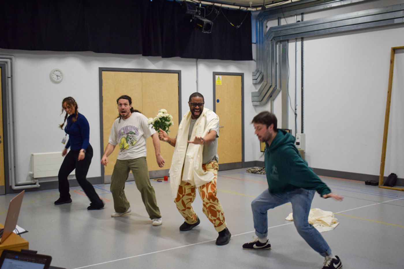 Photos: WHO LET THE GODS OUT In Rehearsals at Polka Theatre  Image