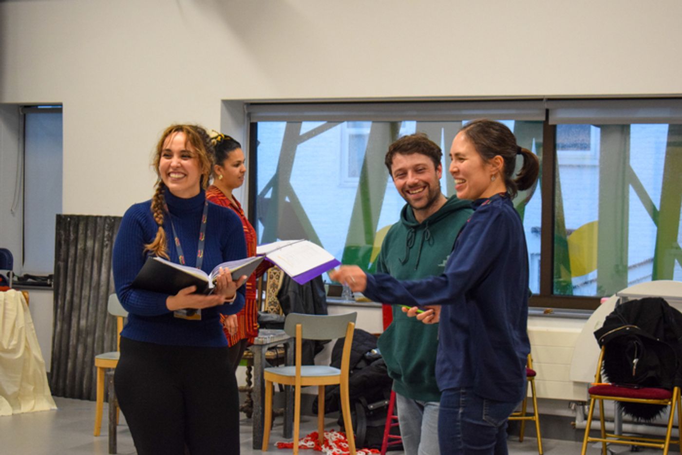 Photos: WHO LET THE GODS OUT In Rehearsals at Polka Theatre  Image