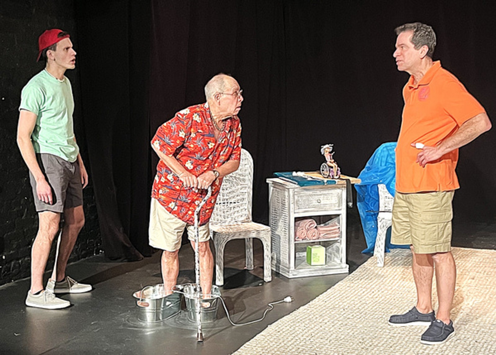 Photos: SHELTER IN PLACE World Premiere at Sgouros Theater — photo 2 of 6