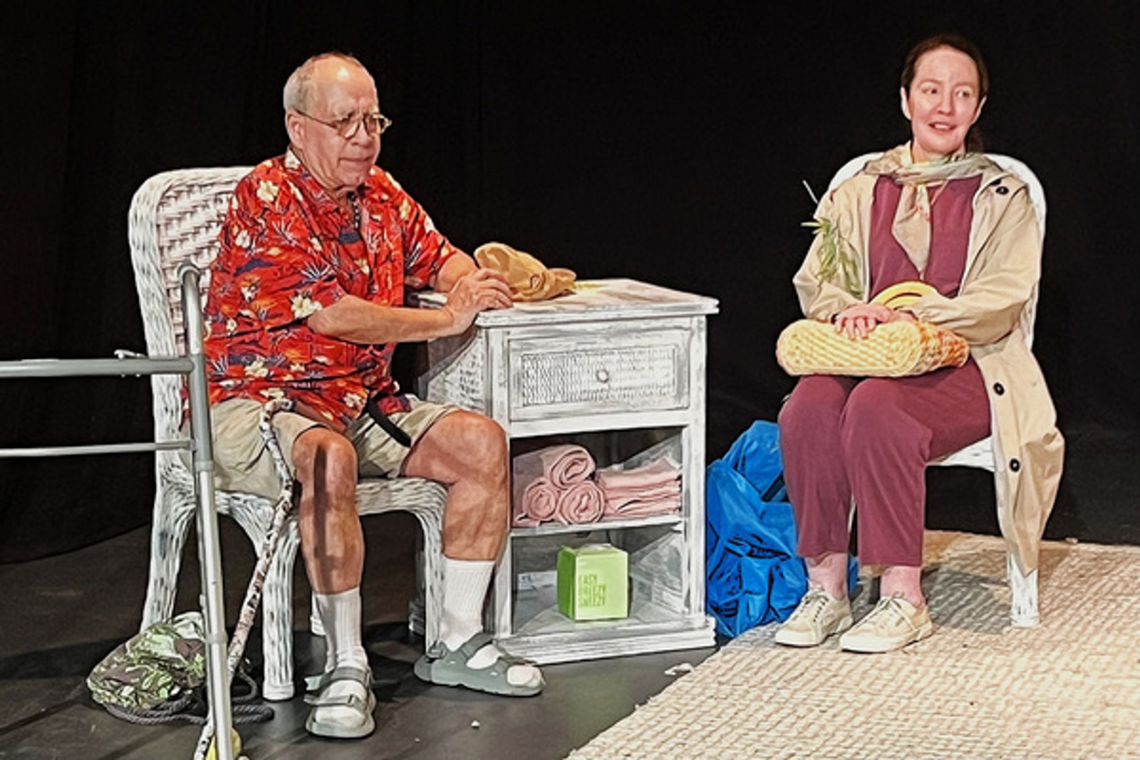 Photos: SHELTER IN PLACE World Premiere at Sgouros Theater — photo 6 of 6