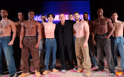 Channing Tatum and the cast of "Magic Mike Live!"  Photo