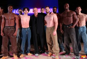 Channing Tatum and the cast of "Magic Mike Live!"  Photo