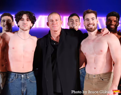 Channing Tatum and the cast of "Magic Mike Live!"  Photo