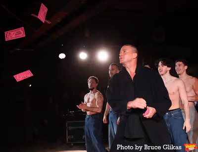 Channing Tatum and the cast of "Magic Mike Live!"  Photo