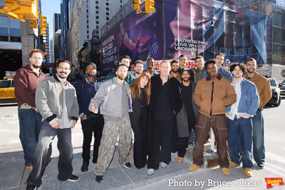 Channing Tatum and the cast of "Magic Mike Live!"  Photo