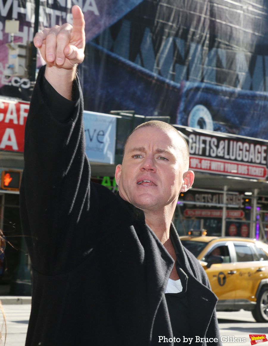 Photos: Channing Tatum Introduces MAGIC MIKE LIVE in New York Image