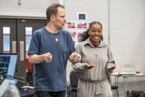 Nikolai Foster, Leah Hill Photo