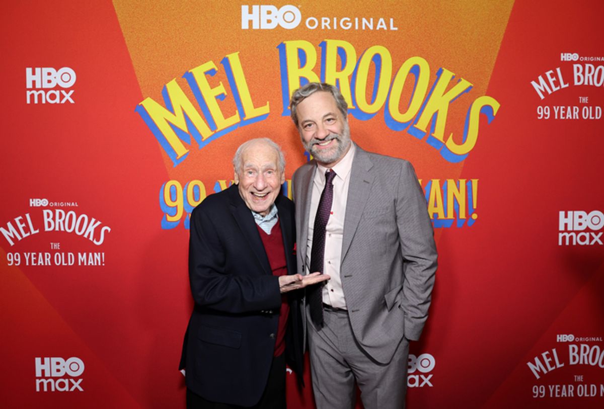 Mel Brooks and Judd Apatow  at 
