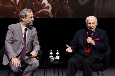 Judd Apatow and Mel Brooks Photo