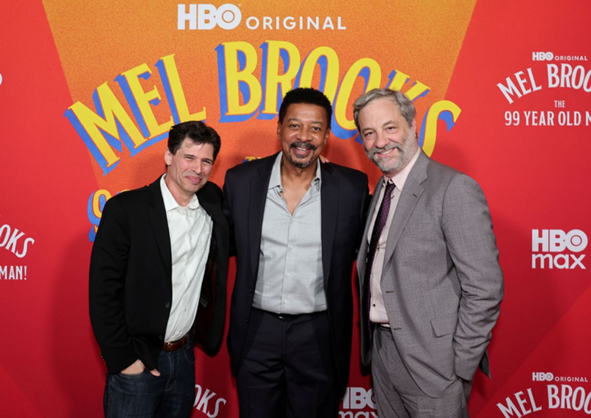 Max Brooks, Robert Townsend and Judd Apatow  at 