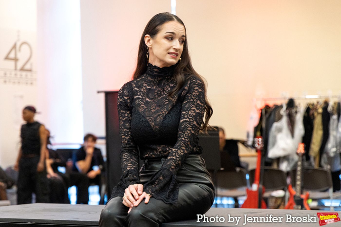 Photos: In Rehearsals with the Cast of BLOOD/LOVE  Image