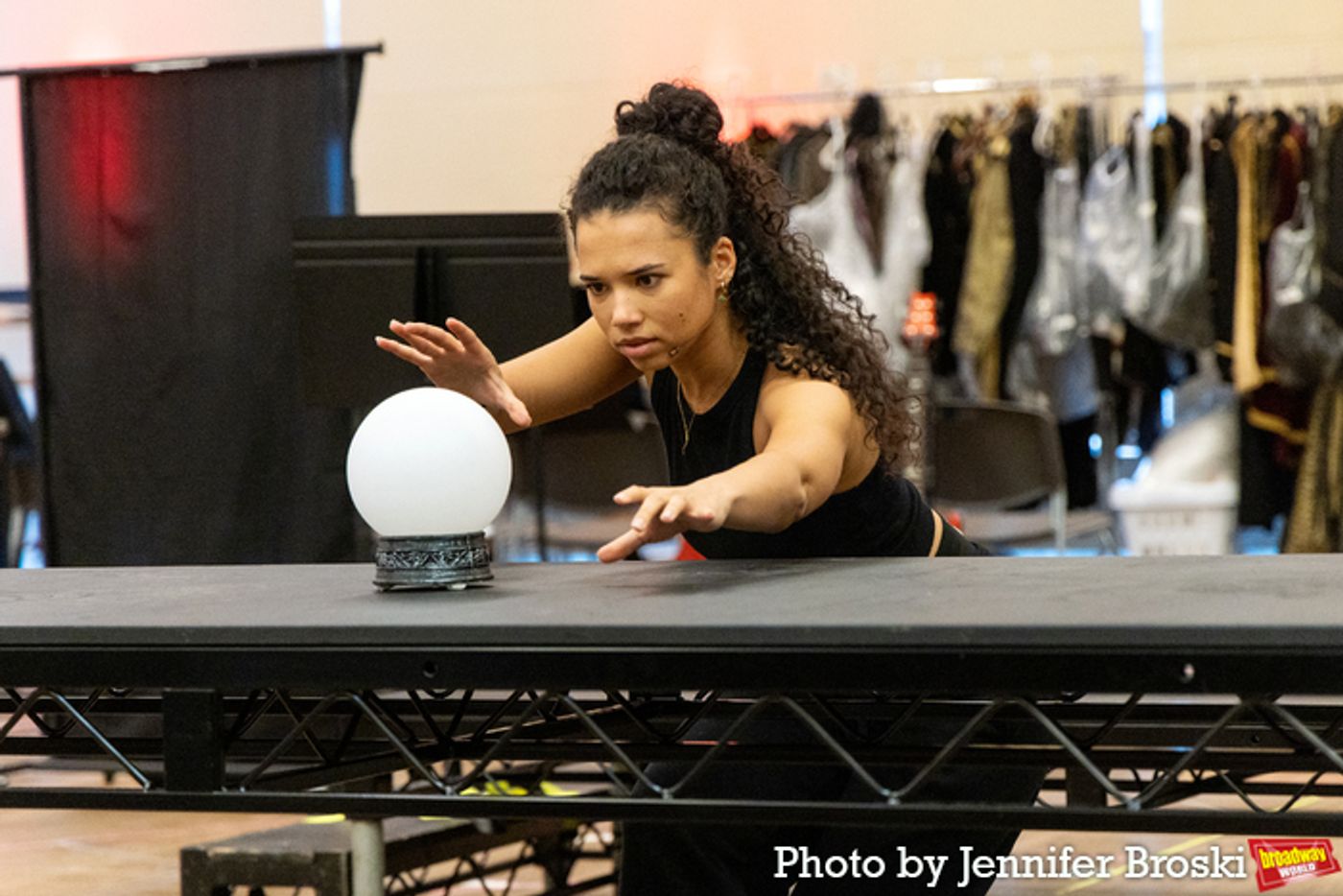 Photos: In Rehearsals with the Cast of BLOOD/LOVE  Image