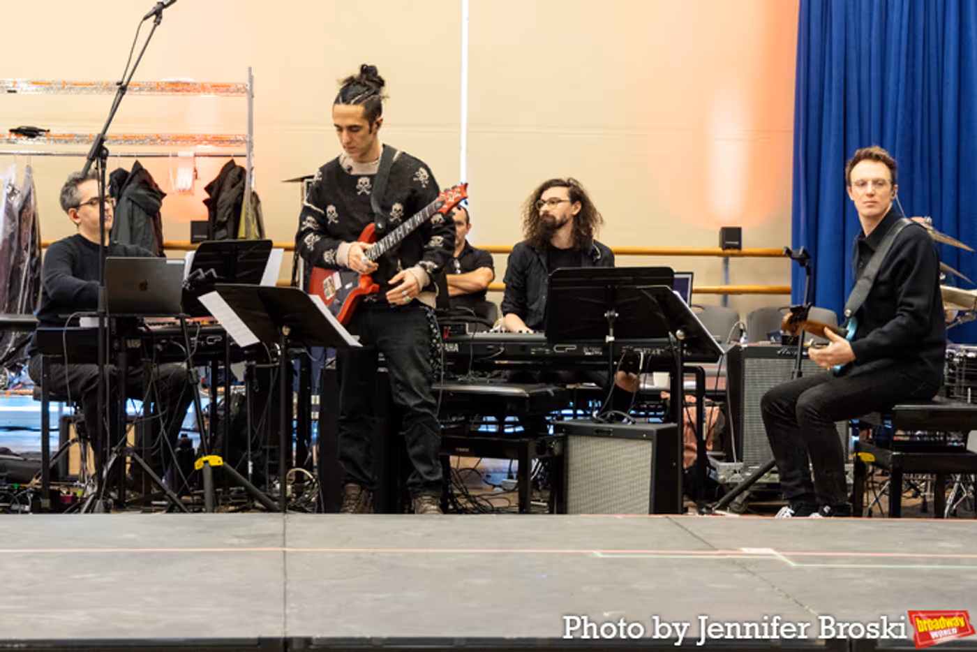 Photos: In Rehearsals with the Cast of BLOOD/LOVE  Image