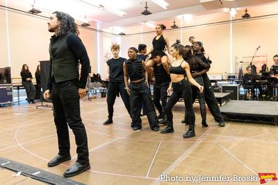Christopher M. Ramirez, Brooke Simpson, and the cast of BLOOD/LOVE Photo