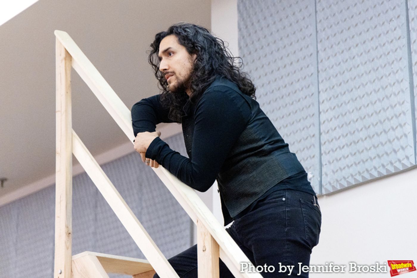 Photos: In Rehearsals with the Cast of BLOOD/LOVE  Image