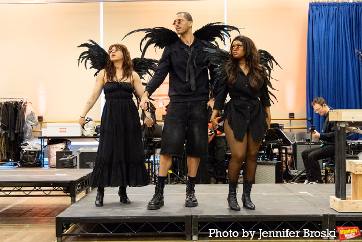 Photos: In Rehearsals with the Cast of BLOOD/LOVE  Image