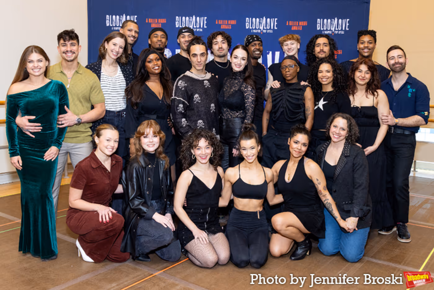 Photos: In Rehearsals with the Cast of BLOOD/LOVE  Image