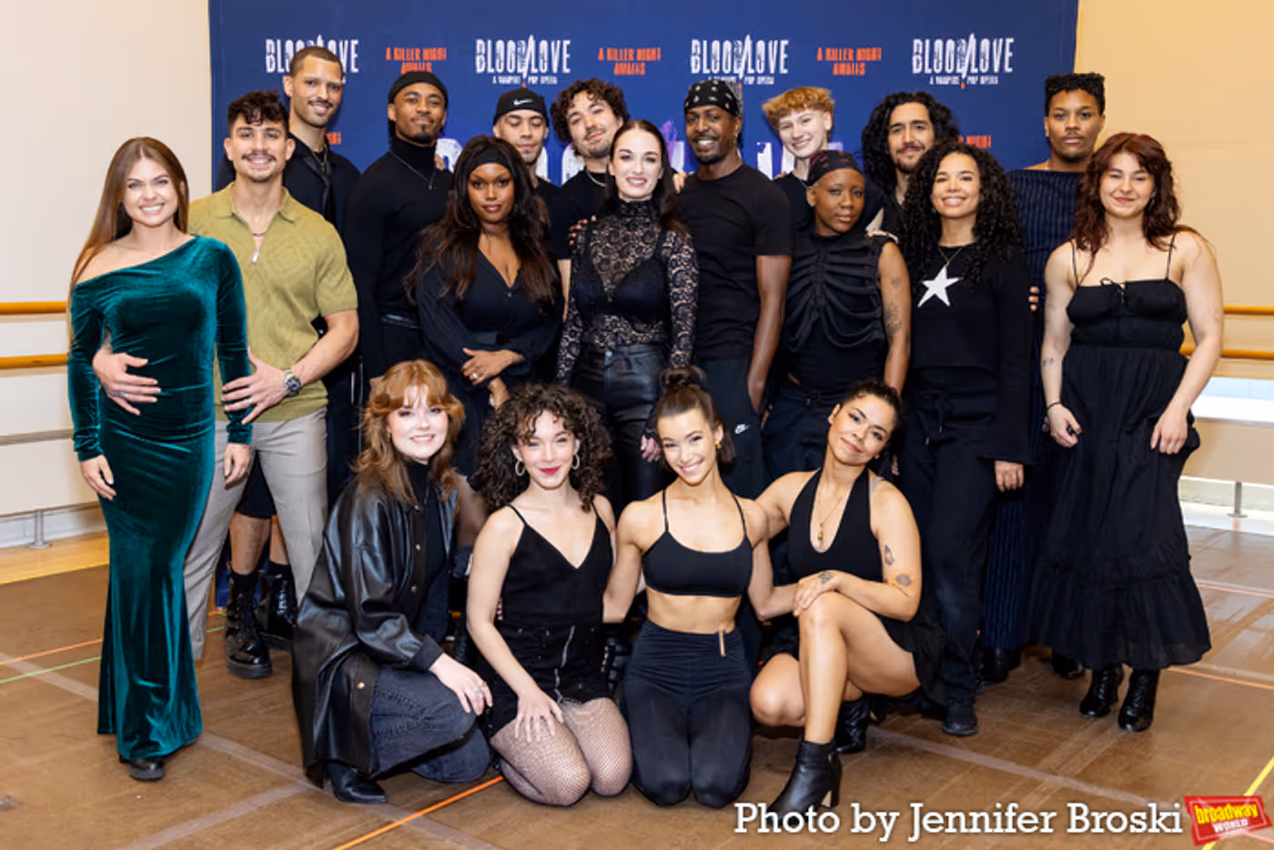 Photos: In Rehearsals with the Cast of BLOOD/LOVE  Image