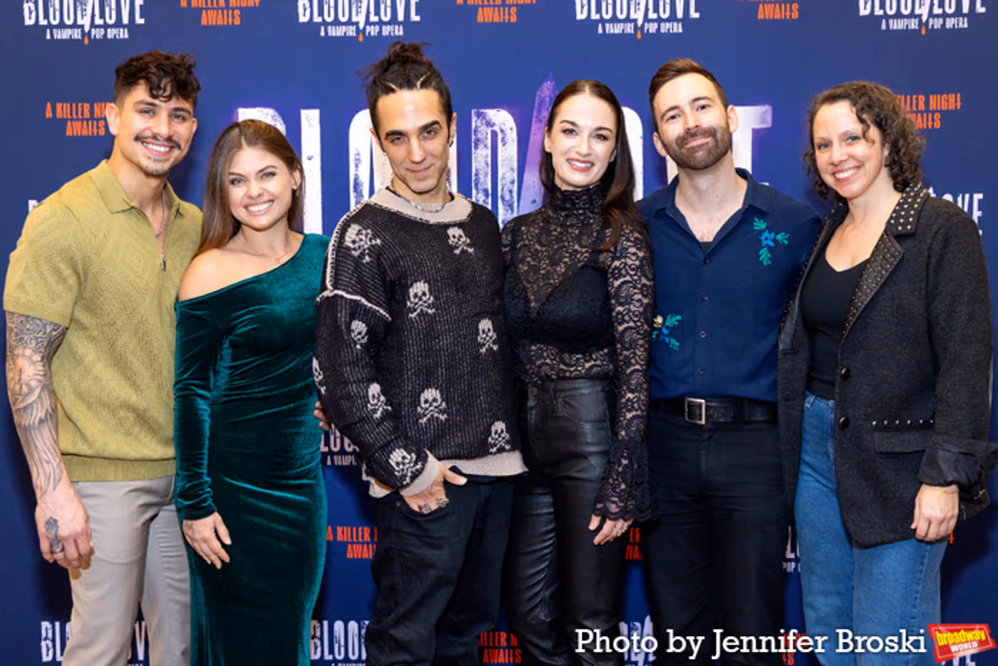 Photos: In Rehearsals with the Cast of BLOOD/LOVE  Image