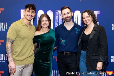 Jonathan Platero, Oksana Platero, Hunter Bird, Natalie Malotke Photo