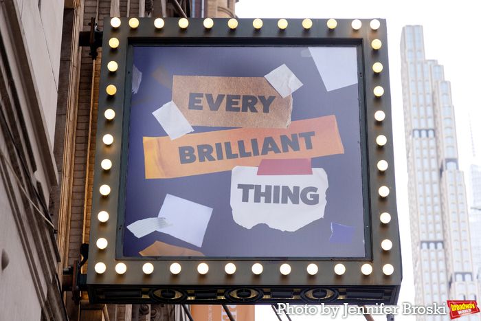 Up on the Marquee: EVERY BRILLIANT THING Image