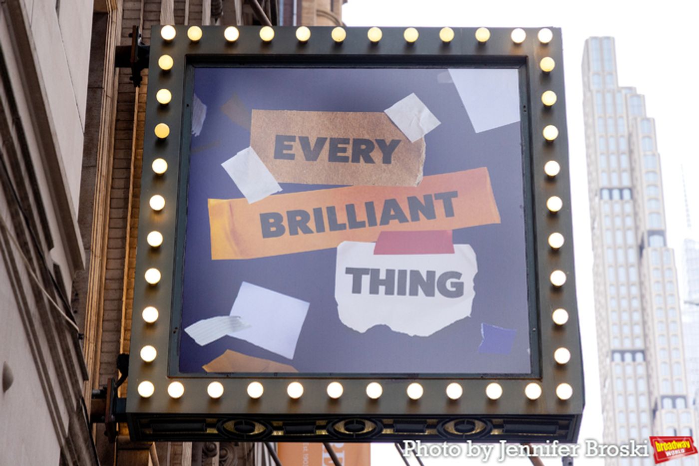 Up on the Marquee: EVERY BRILLIANT THING  Image
