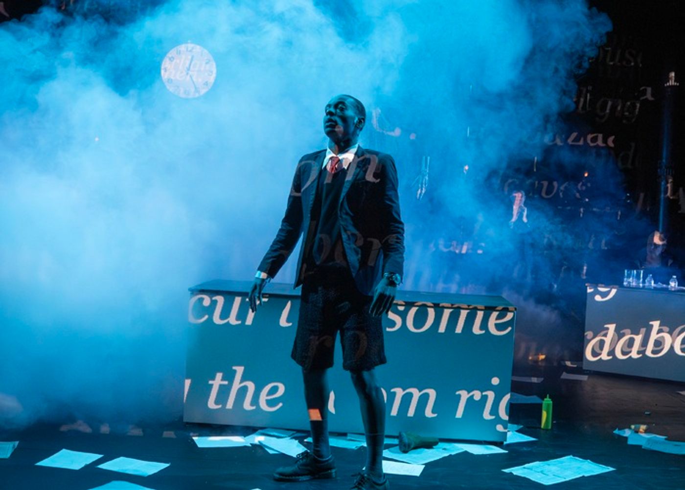 Photos: Elevator Repair Service's ULYSSES in Performance at The Public  Image