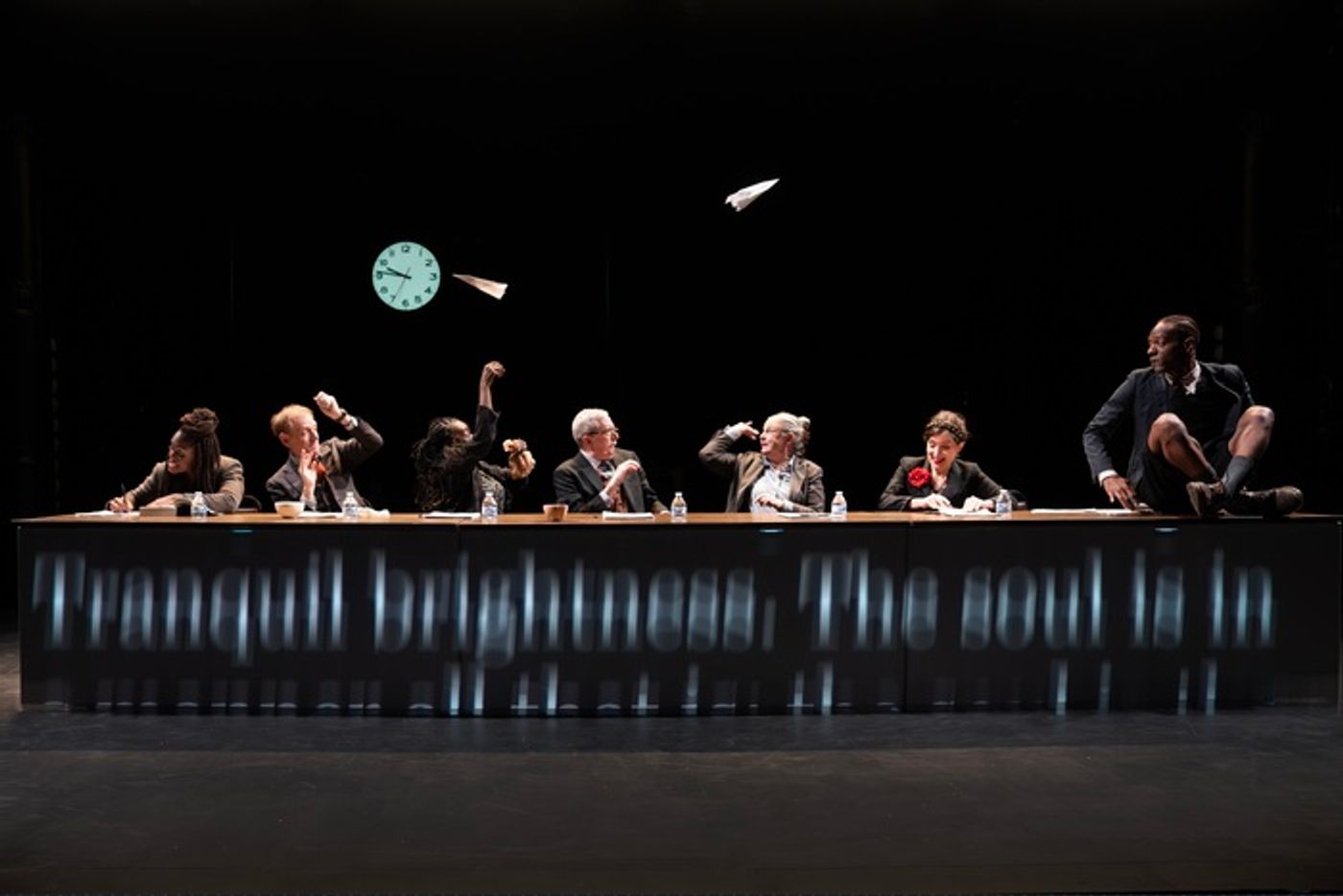 Photos: Elevator Repair Service's ULYSSES in Performance at The Public  Image