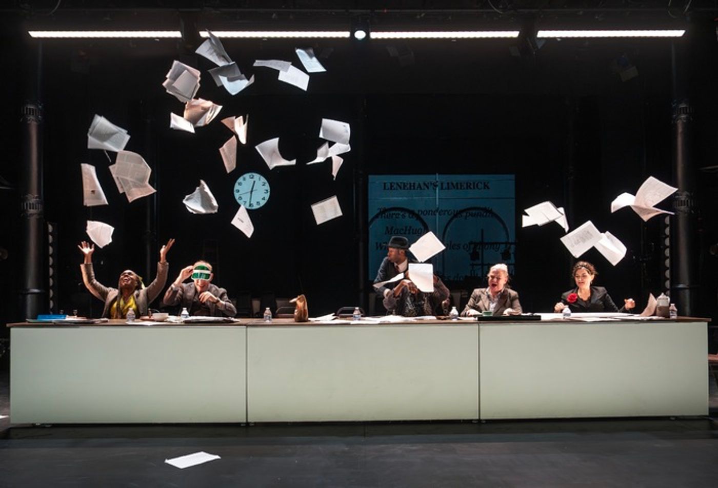 Photos: Elevator Repair Service's ULYSSES in Performance at The Public  Image