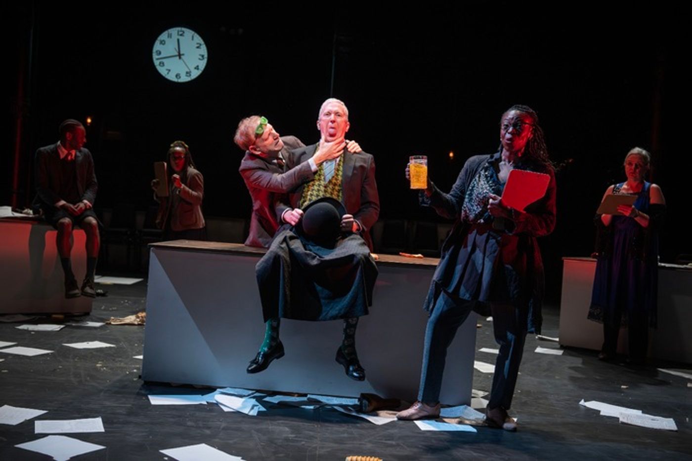 Photos: Elevator Repair Service's ULYSSES in Performance at The Public  Image
