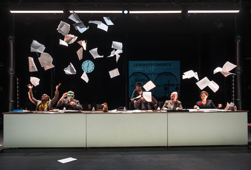 Photos: Elevator Repair Service's ULYSSES in Performance at The Public — photo 8 of 12