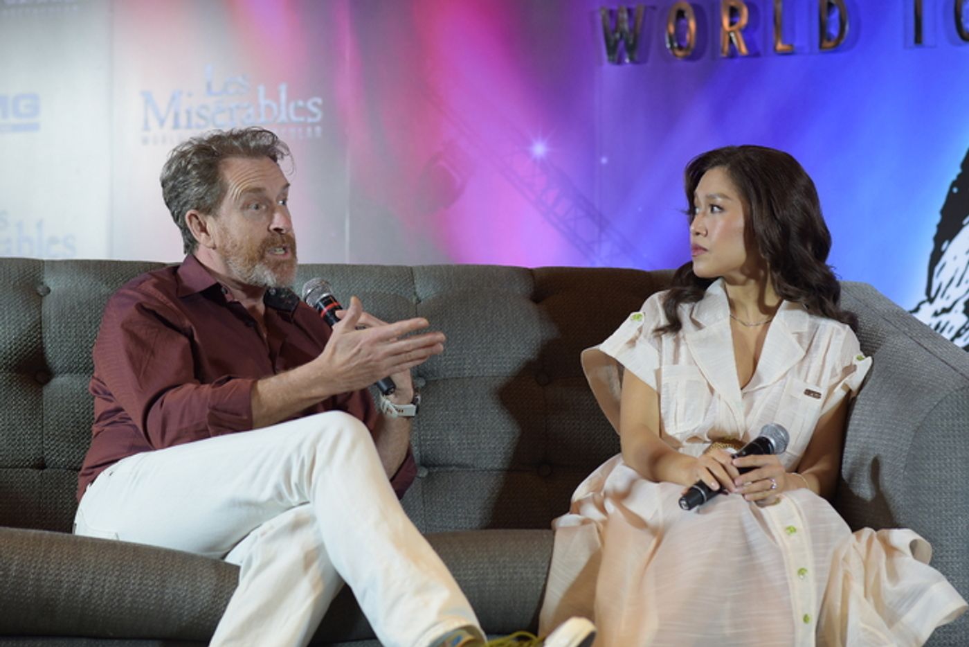 Photos: Lea Salonga and More Talk LES MISERABLES in Manila Photos: Lea Salonga and More Talk LES MISERABLES in Manila Image