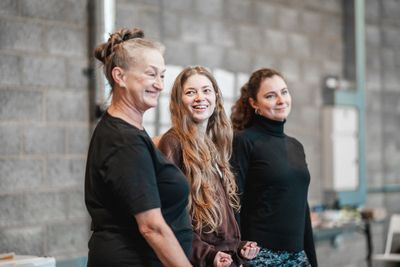 Liz Kettle, Ksenia Devriendt, Sasha Syzonenko  Photo
