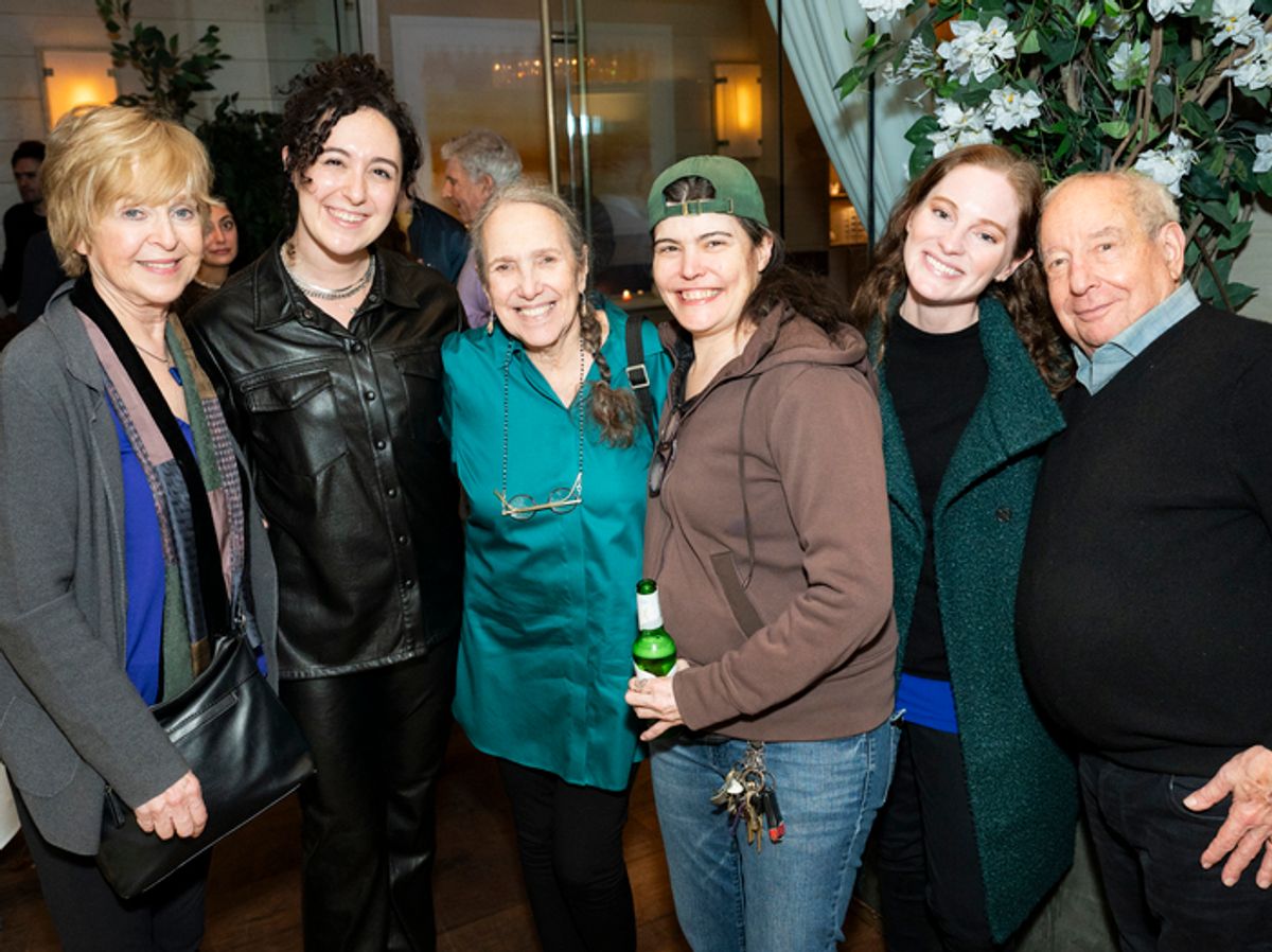 Jill Eikenberry, Jordan Ryder, SuzAnne Barabas, Rose Riccardi, Ella Dershowitz and Michael Tucker at 