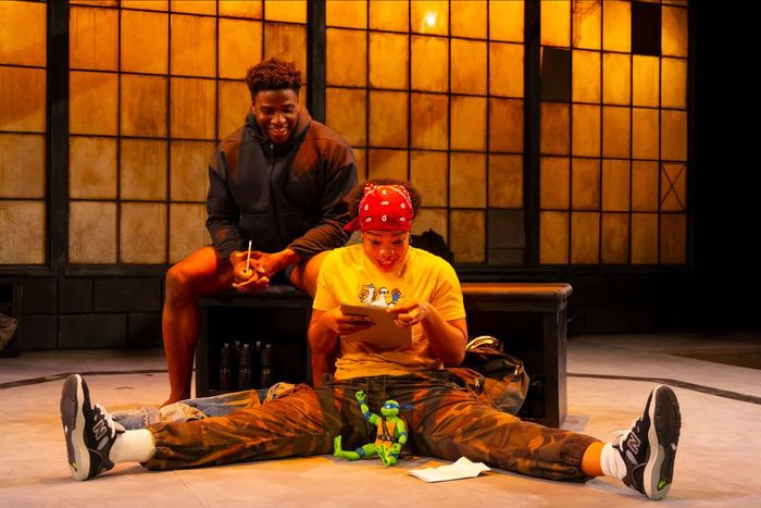 Photos: Okieriete Onaodowan and Aigner Mizzelle in THE MONSTERS at MTC — photo 1 of 3