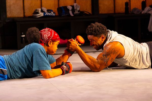 Aigner Mizzelle and Okieriete Onaodowan  Photo