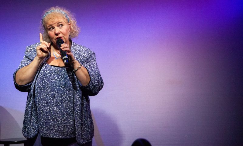 Review: Debi Toni Serves Laughs and Vocals With DOUBLE TROUBLE at Don't Tell Mama Image