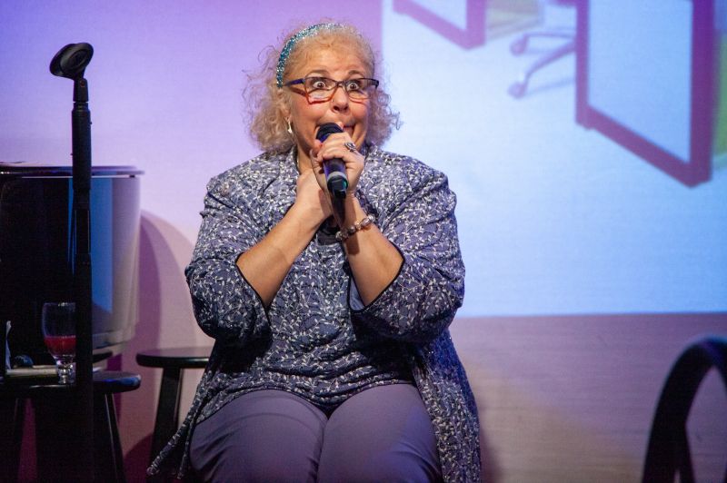 Review: Debi Toni Serves Laughs and Vocals With DOUBLE TROUBLE at Don't Tell Mama Image