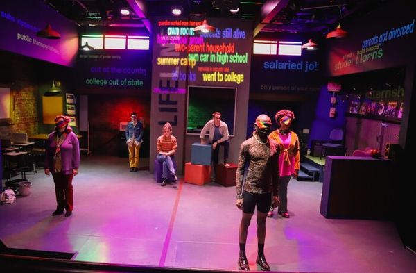 Amy Tolsky, Naomi Rubin, Brittany Visser, Tommy Dickie, Clifton J. Adams, and Xoë Sa Photo