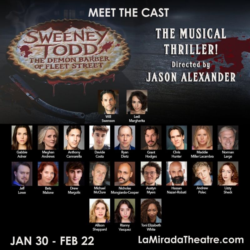 Interview: Will Swenson & Lesli Margherita of SWEENEY TODD: THE DEMON BARBER OF FLEET STREET  Image